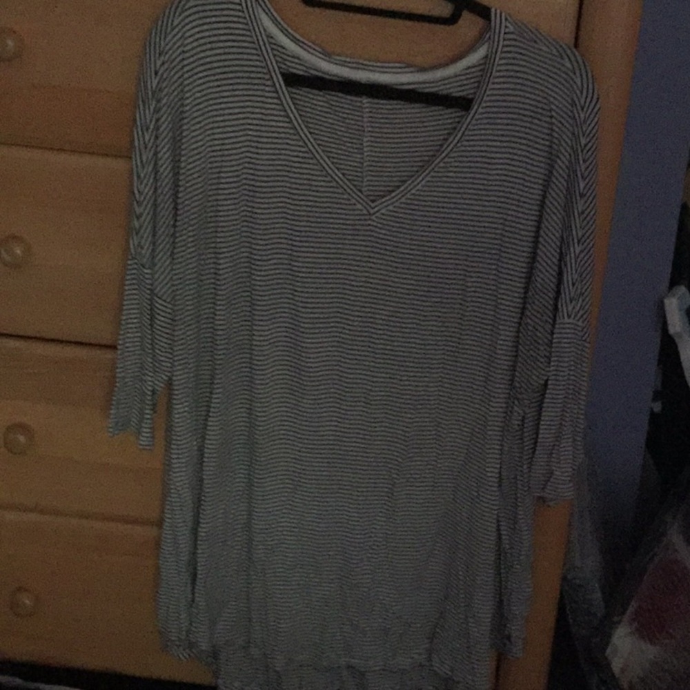 Long Sleeve Shirt 1/4 Sleeve